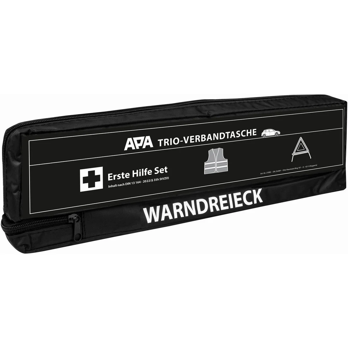 APA KFZ-Verbandtasche TRIO, umfassende Sicherheitsausstattung für das Fahrzeug