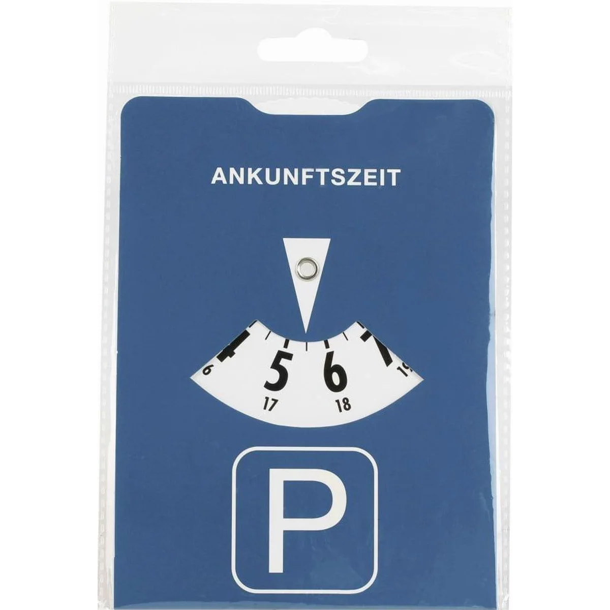 APA Parkscheibe blau, praktische Zeit-Einstellung, Deutschlandkarte auf Rückseite 2