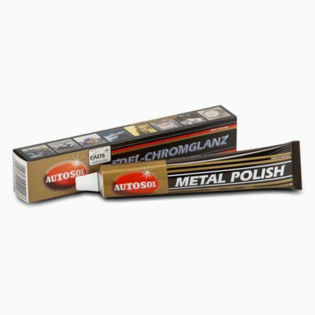 Autosol Edel-Chromglanz Politur, für metallische Oberflächen, hochwirksam und schützend — 75 ml