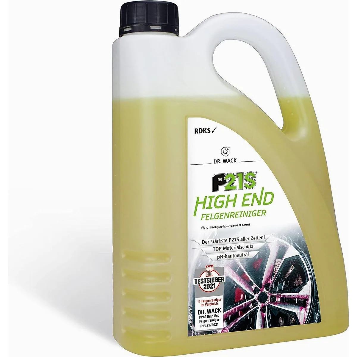 Dr. Wack P21S High End Felgenreiniger, optimale Reinigungsleistung, materialschonend, für RDKS geeignet