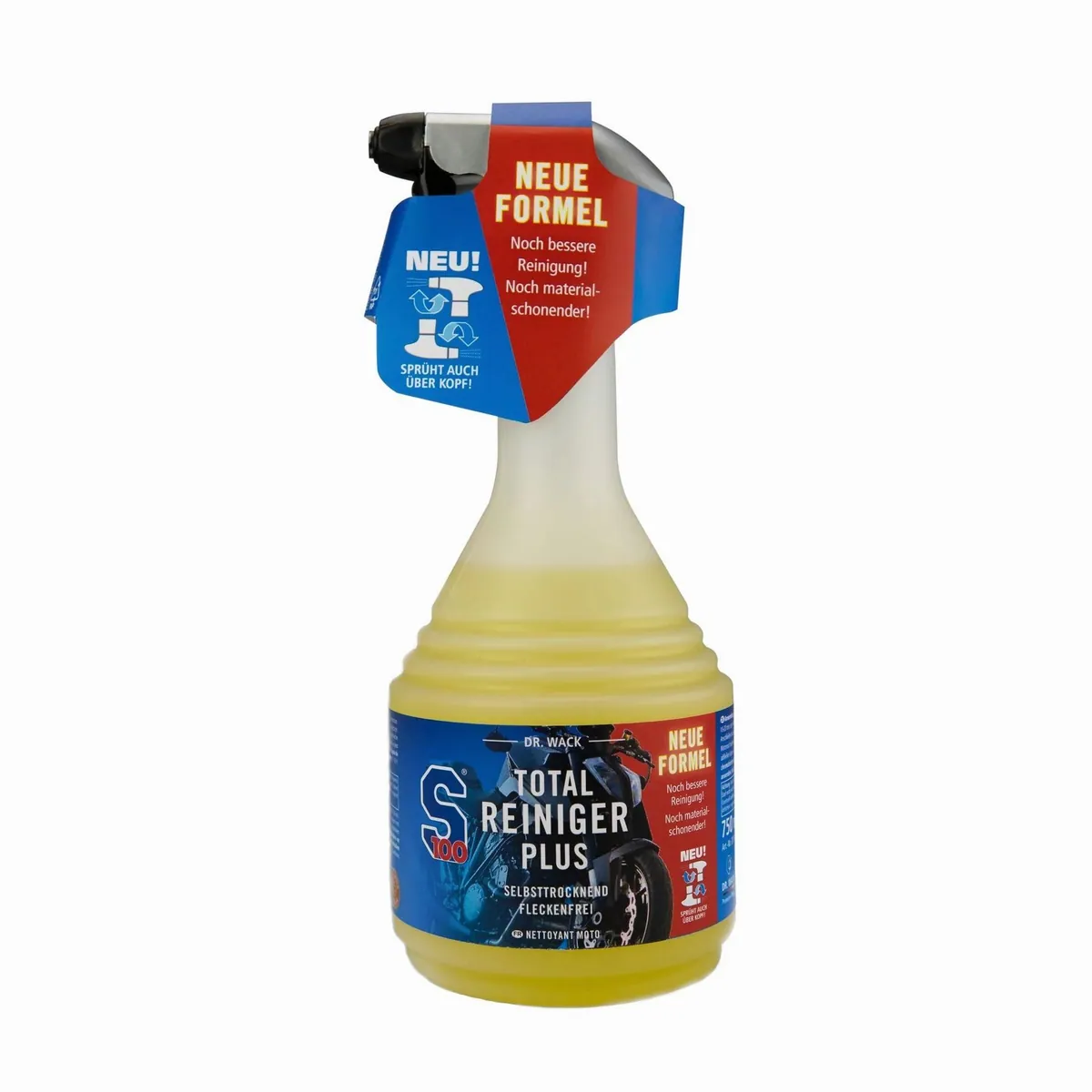 Dr. Wack S100 Total Reiniger, mühelose Schmutzentfernung, rückstandsfreies Trocknen — 750 ml