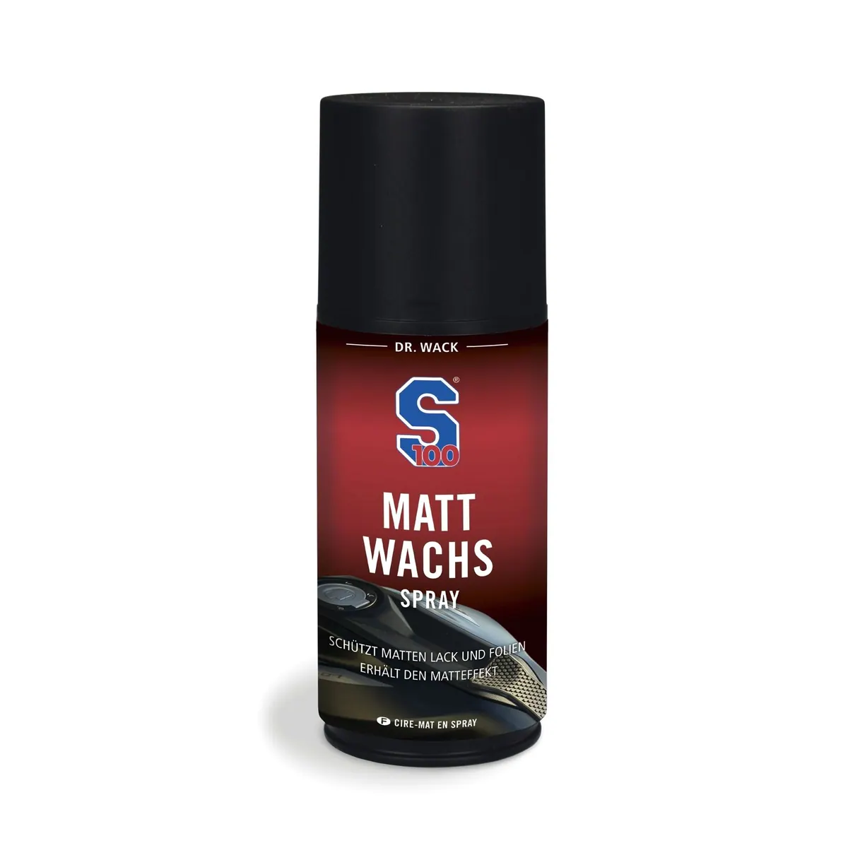 Dr. Wack S100 Matt-Wachs Spray 250 ml, Erhalt des Matteffekts, Langanhaltender Schutz, Wasserabweisend