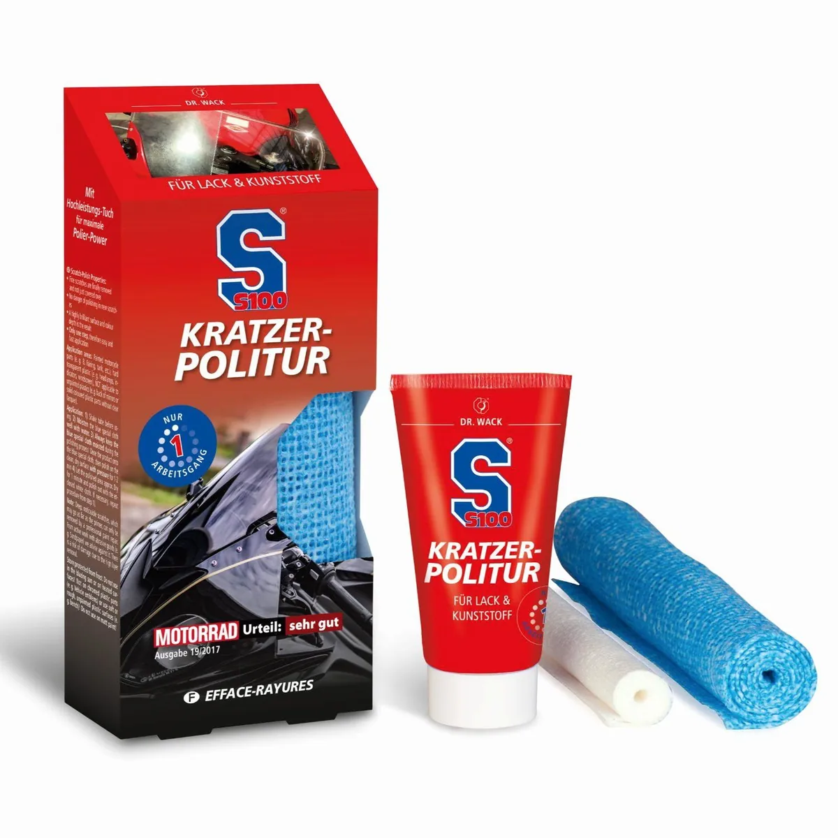 Dr. Wack S100 Kratzer-Politur 50 ml, mühelose Anwendung, langfristige Ergebnisse, brillante Oberfläche 2