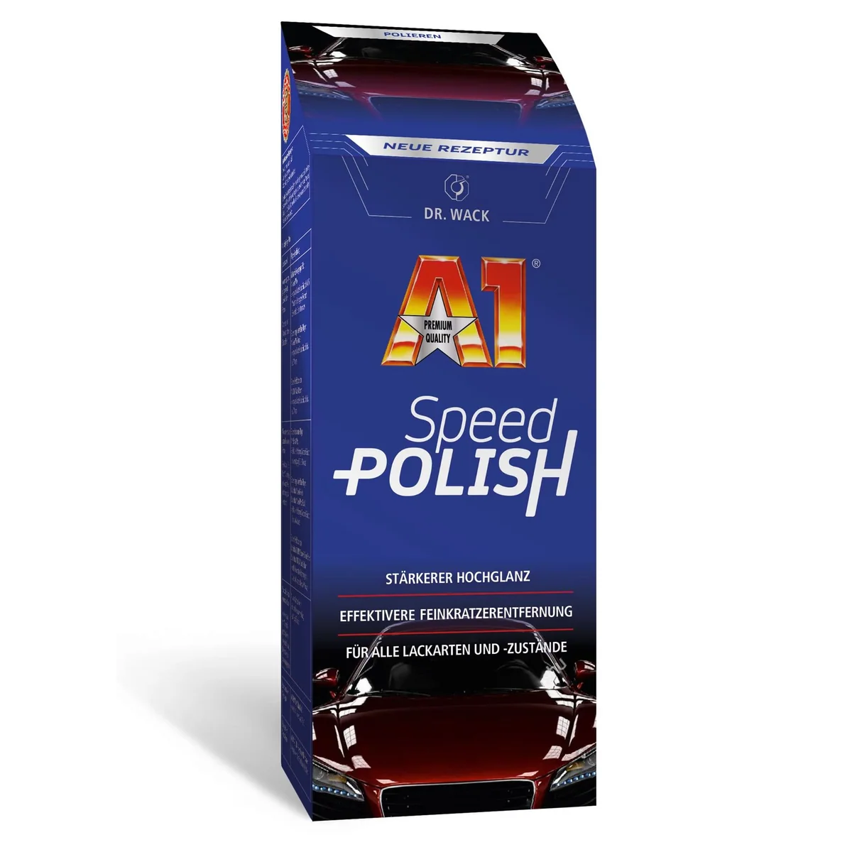 Dr. Wack A1 Speed Polish, Hochglanz, Feinkratzer-Entfernung, für alle Lackarten