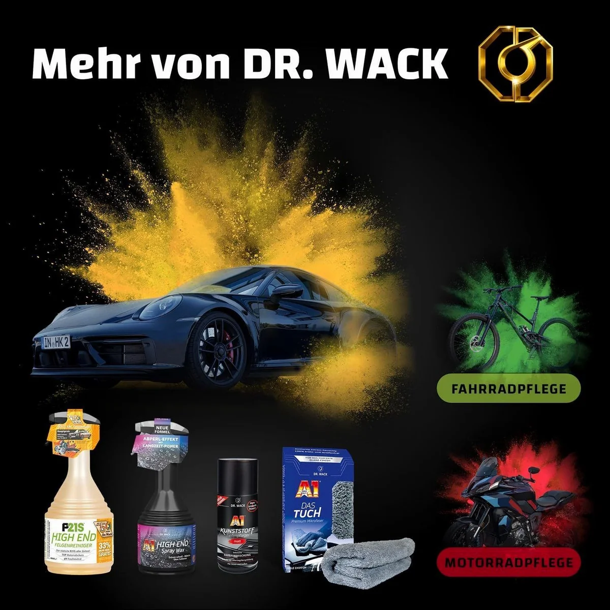 Dr. Wack A1 All in One Care & Protect, umfassender Schutz für alle Außenoberflächen — 7-teiliges Set 2