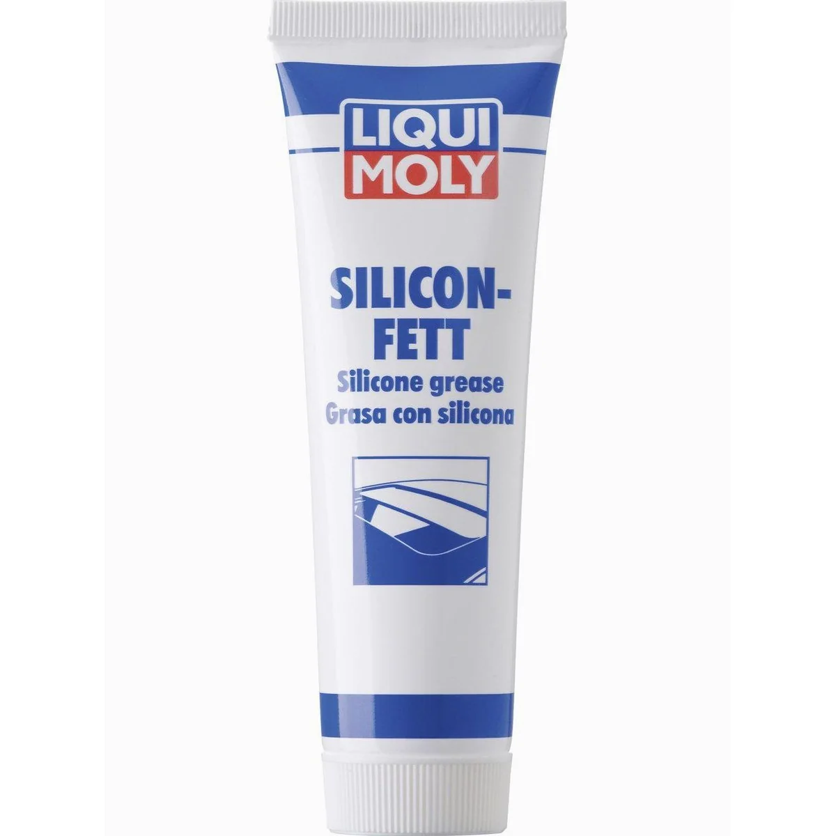 LIQUI MOLY Silikonfett transparent 100 g, hohe Schmiersicherheit, temperaturstabil, vielseitig einsetzbar