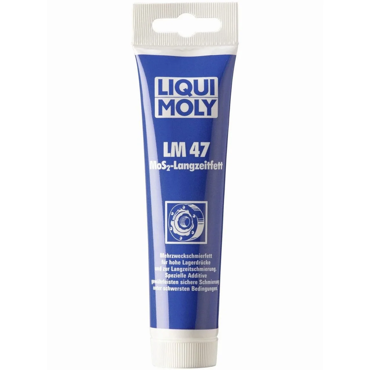 Liqui Moly LM 47 MoS2 Langzeitfett, hervorragendes Schmiervermögen, temperaturbeständig — 100 g
