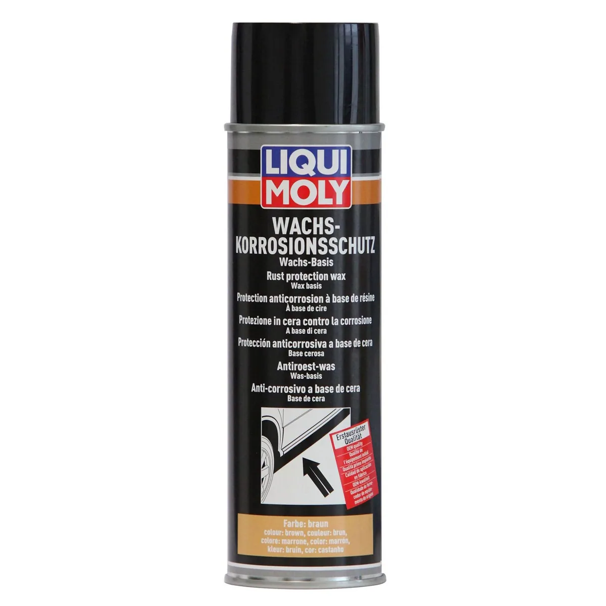 Liqui Moly Wachs-Korrosionsschutz, hervorragender Schutzfilm — 0.5 l, selbstheilende Eigenschaften