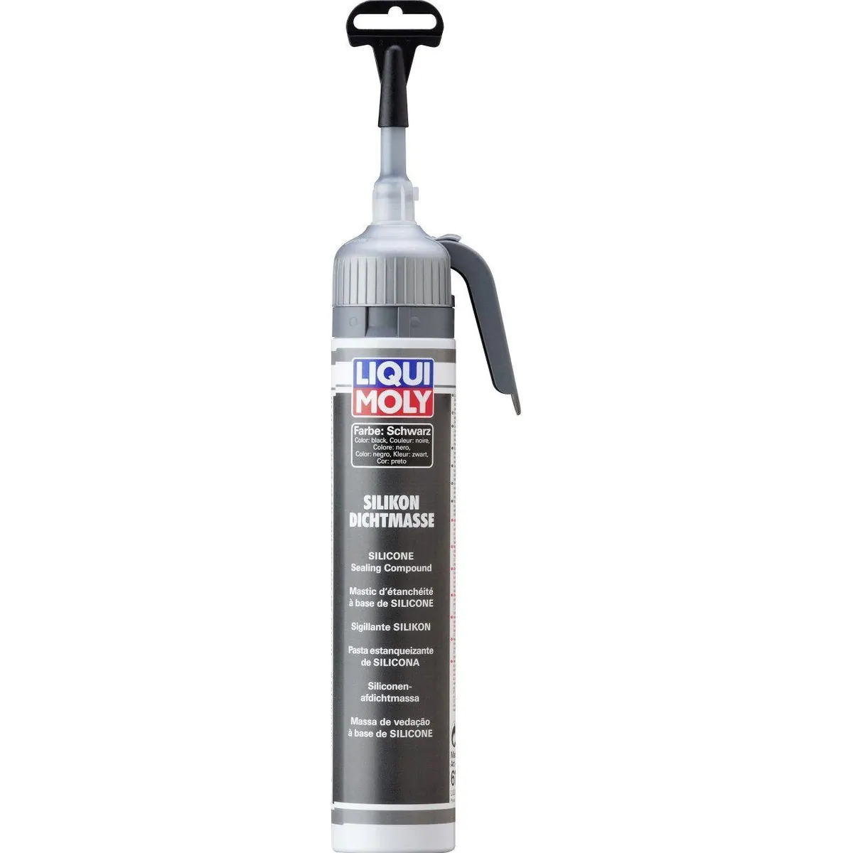 Liqui Moly Silikon-Dichtmasse 200 ml, hohe Elastizität, Temperaturbeständigkeit, chemikalienfest