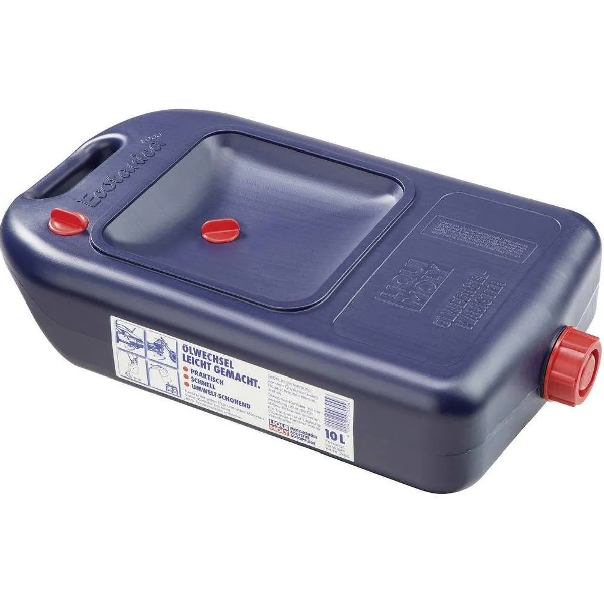 Liqui Moly Ölwechselkanister 7055, einfache Handhabung, robustes Material, ideal für DIY-Ölwechsel