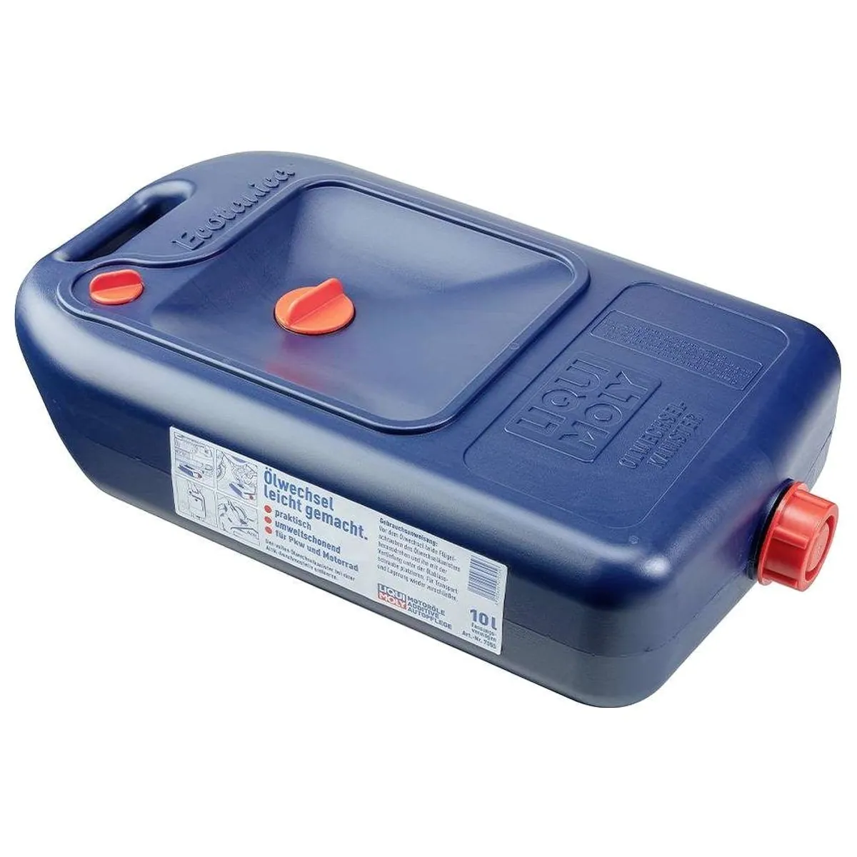 Liqui Moly Ölwechselkanister 7055, einfache Handhabung, robustes Material, ideal für DIY-Ölwechsel 2