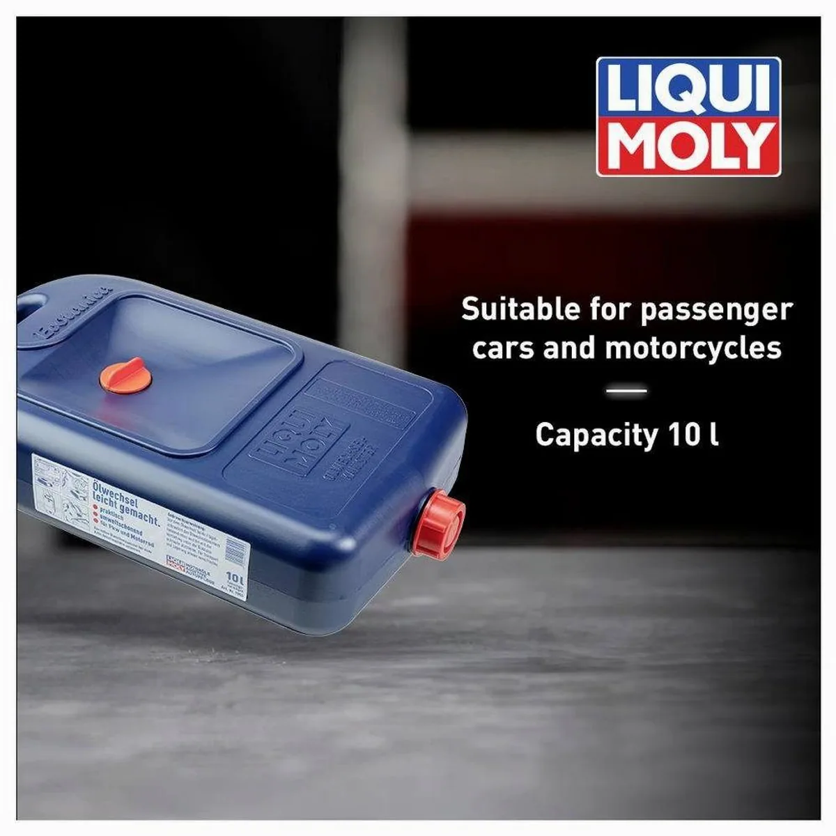 Liqui Moly Ölwechselkanister 7055, einfache Handhabung, robustes Material, ideal für DIY-Ölwechsel 3