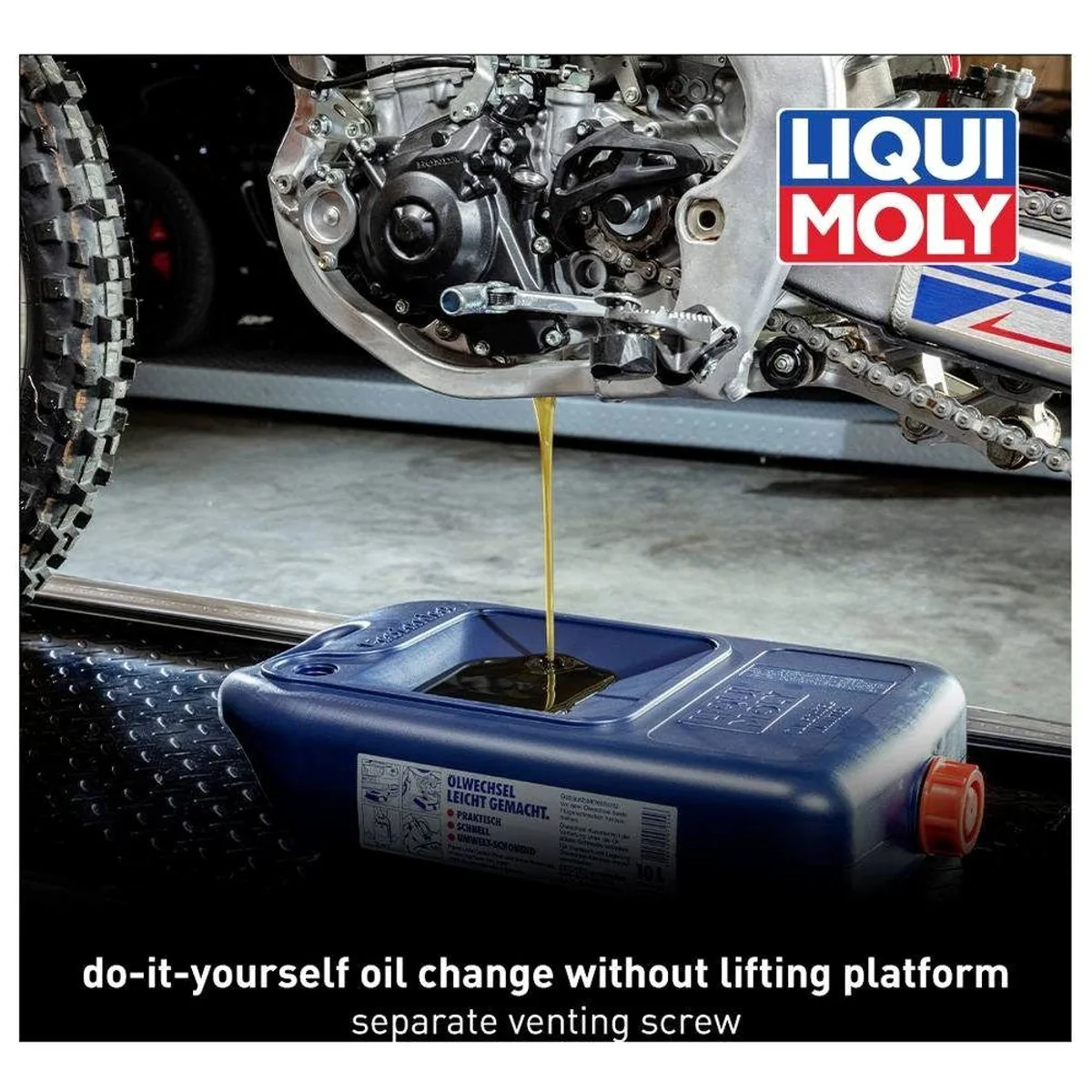 Liqui Moly Ölwechselkanister 7055, einfache Handhabung, robustes Material, ideal für DIY-Ölwechsel 4
