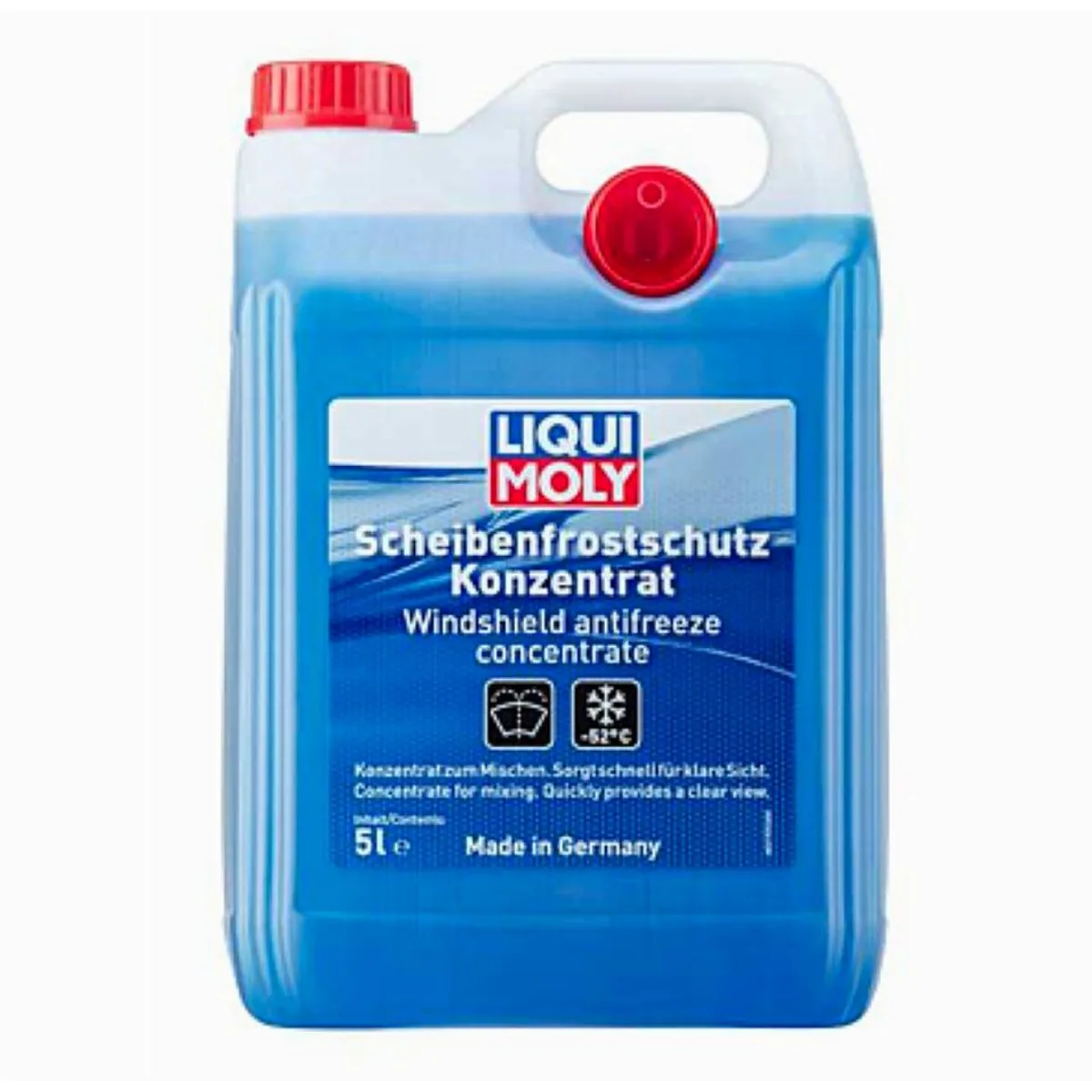 LIQUI MOLY Öl-Additiv Scheibenfrostschutz Konzentrat, effektive Reinigung & Frostschutz bis -52 °C